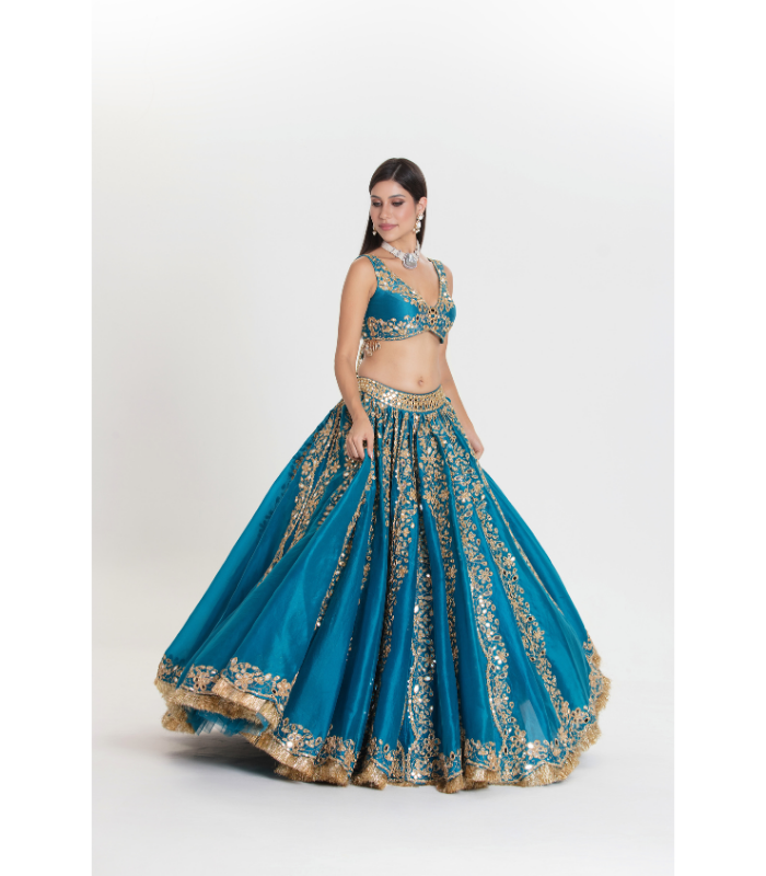 Neelam Abhinav Lehenga Set