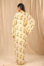 Load image into Gallery viewer, Ivory Floral Fantasy Kaftan - The Grand Trunk