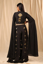 Load image into Gallery viewer, Black Vintage Fiona Bustier Palazzo Set - The Grand Trunk