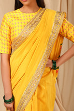 Load image into Gallery viewer, Yellow Lily Saree - The Grand Trunk