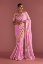 Load image into Gallery viewer, Blush Springbud Saree - The Grand Trunk