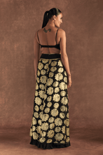 Load image into Gallery viewer, Black Berrybloom Layered Skirt Set - The Grand Trunk