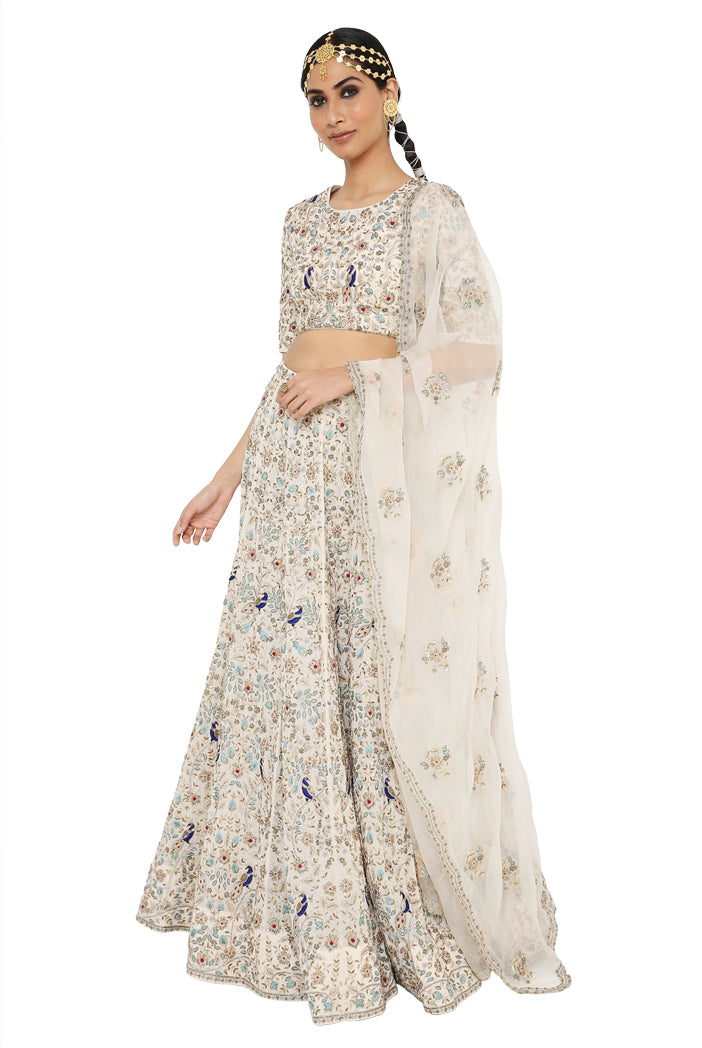 Payal Singhal Lehenga And Choli With Organza Dupatta