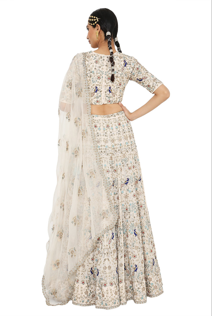 Payal Singhal Lehenga And Choli With Organza Dupatta
