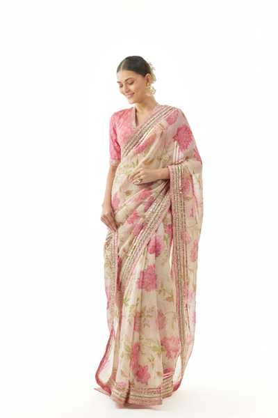 aavika sari set - The Grand Trunk