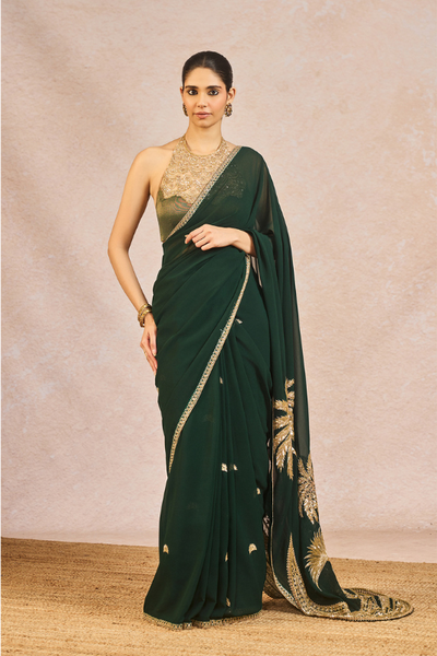 'Mehendi Rachke' Saree - The Grand Trunk
