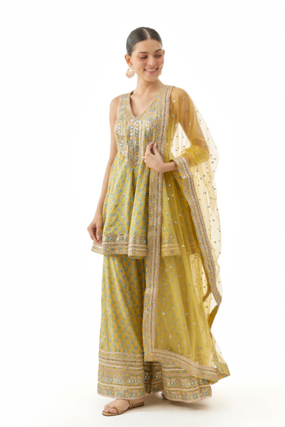 Simoni Peplum Set - The Grand Trunk