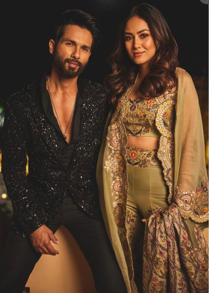 Meera Rajput In Fusion Sharara Set By Anamika Khanna