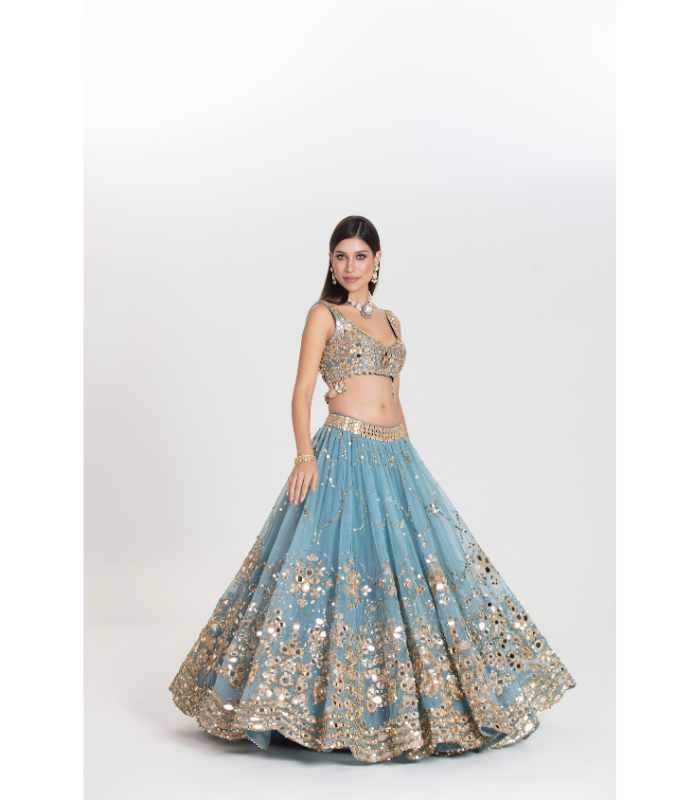 Barsaat Abhinav Lehenga Set