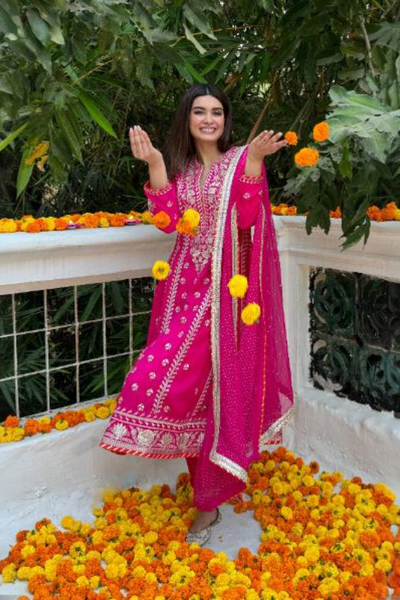 Golconda Aarohi Anarkali set - The Grand Trunk
