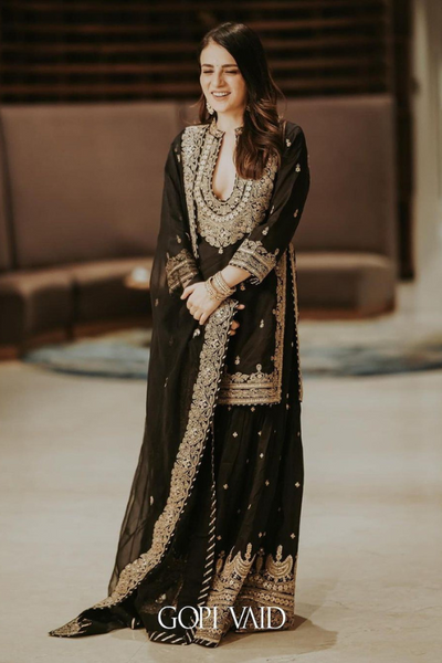 Radhika Madan in Golconda Siddhat Sharara Set - The Grand Trunk