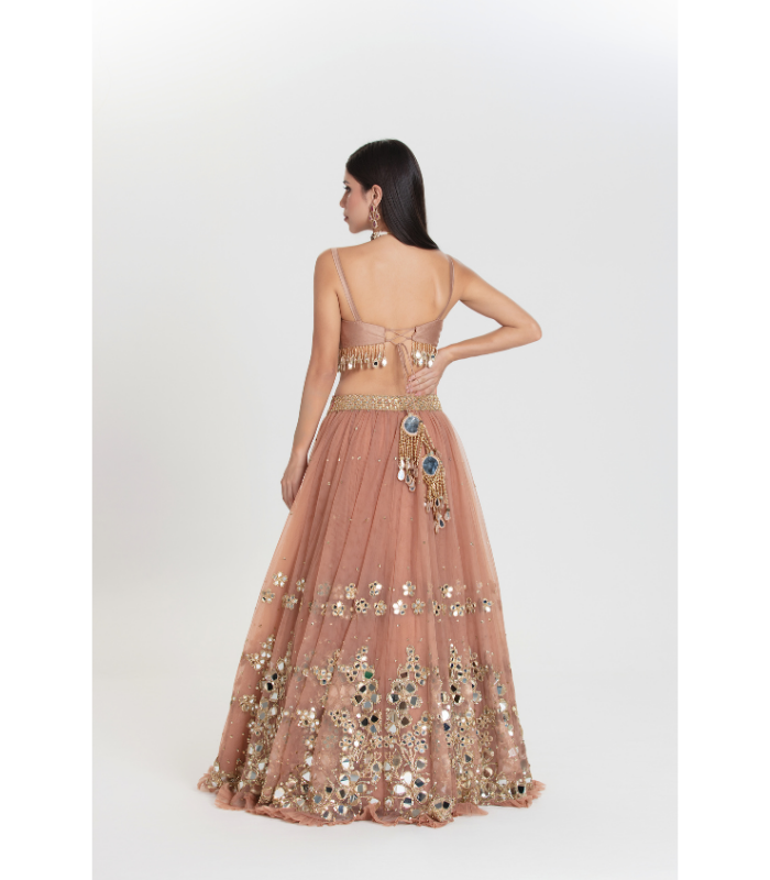 Ruhani Abhinav Jacket Lehenga Set