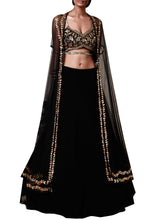 Load image into Gallery viewer, Black  cape set - The Grand Trunk