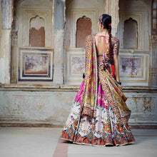 Load image into Gallery viewer, Mayyur Girotra - multicolor lehenga set - The Grand Trunk