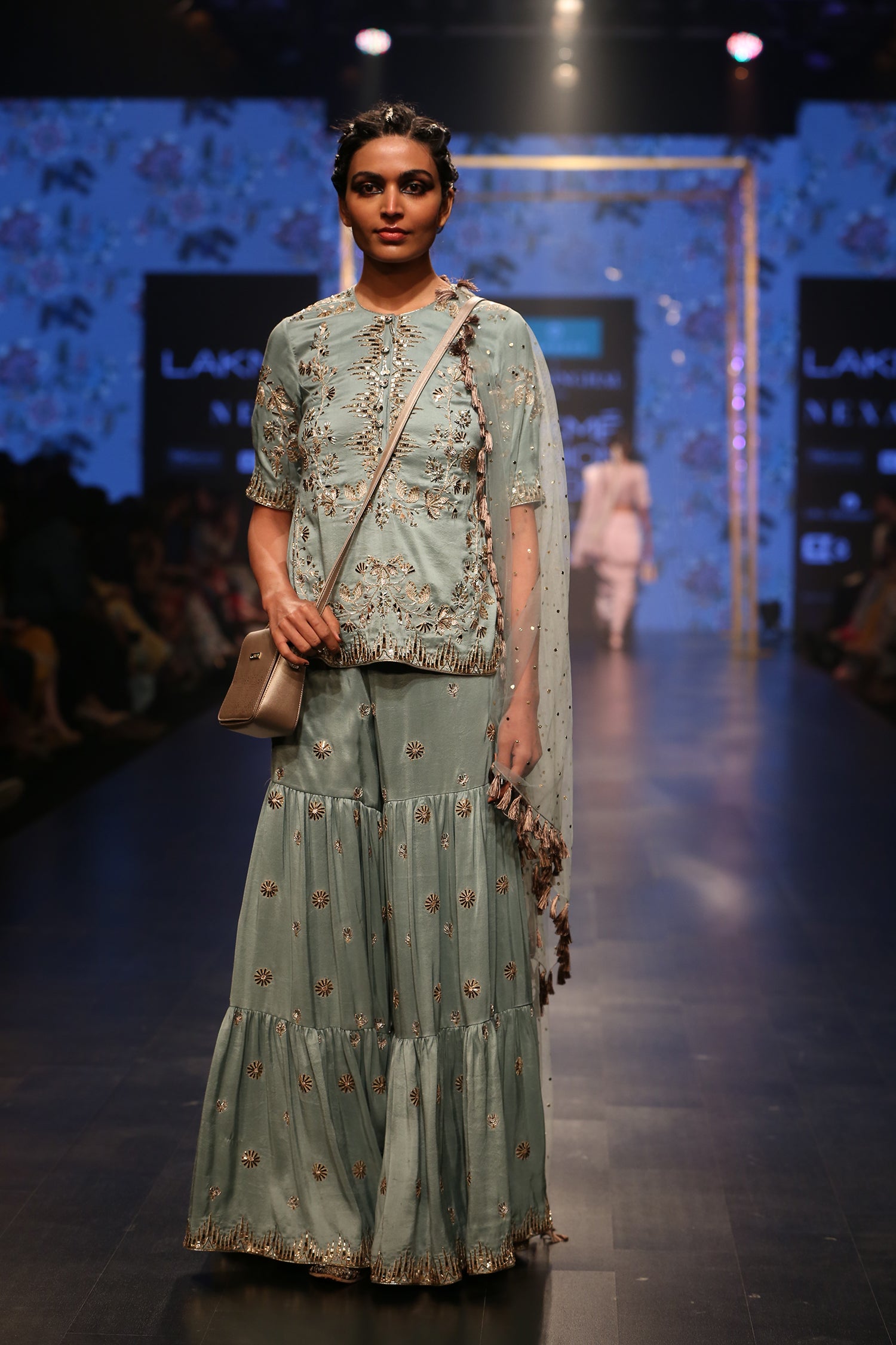 Payal Singhal Liana Sharara Set