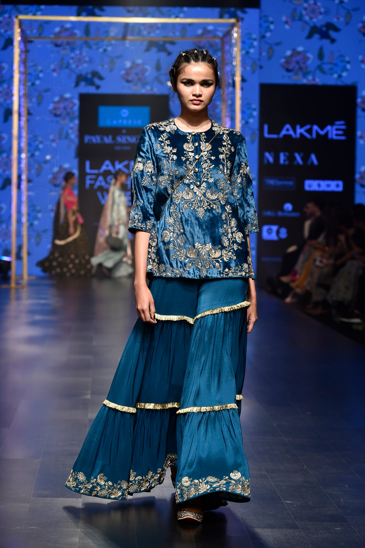 Payal Singhal Ona Sharara Set