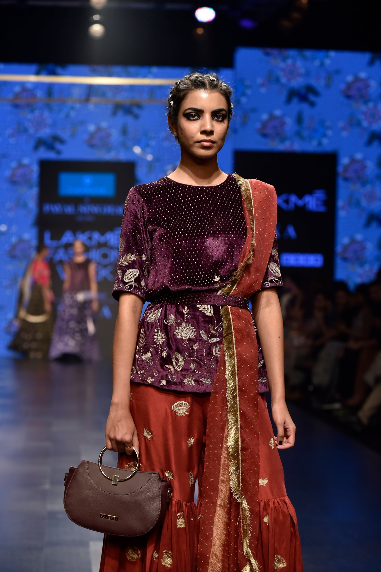 Payal Singhal Saffiya Sharara Set