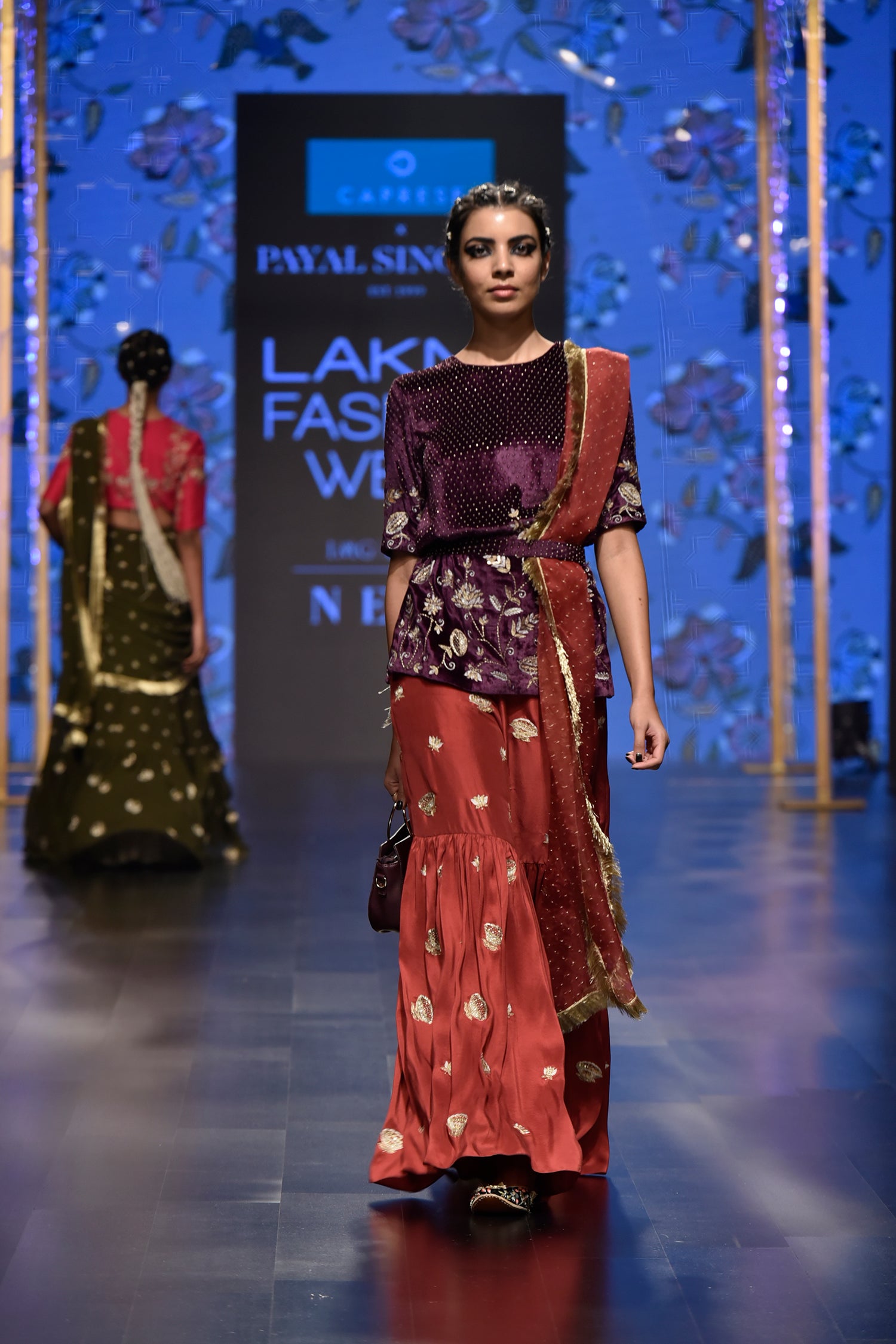 Payal Singhal Saffiya Sharara Set