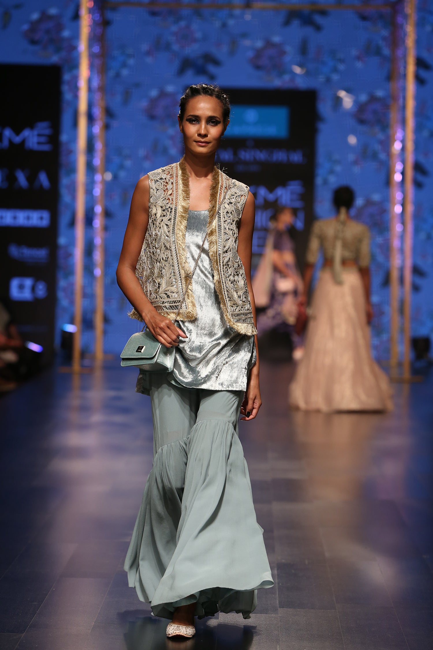 Payal Singhal Zana Jacket & Sharara Set
