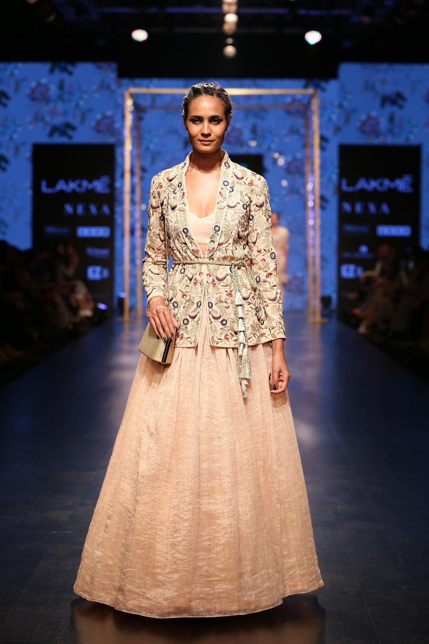 Payal Singhal Diyora Jacket Skirt Set