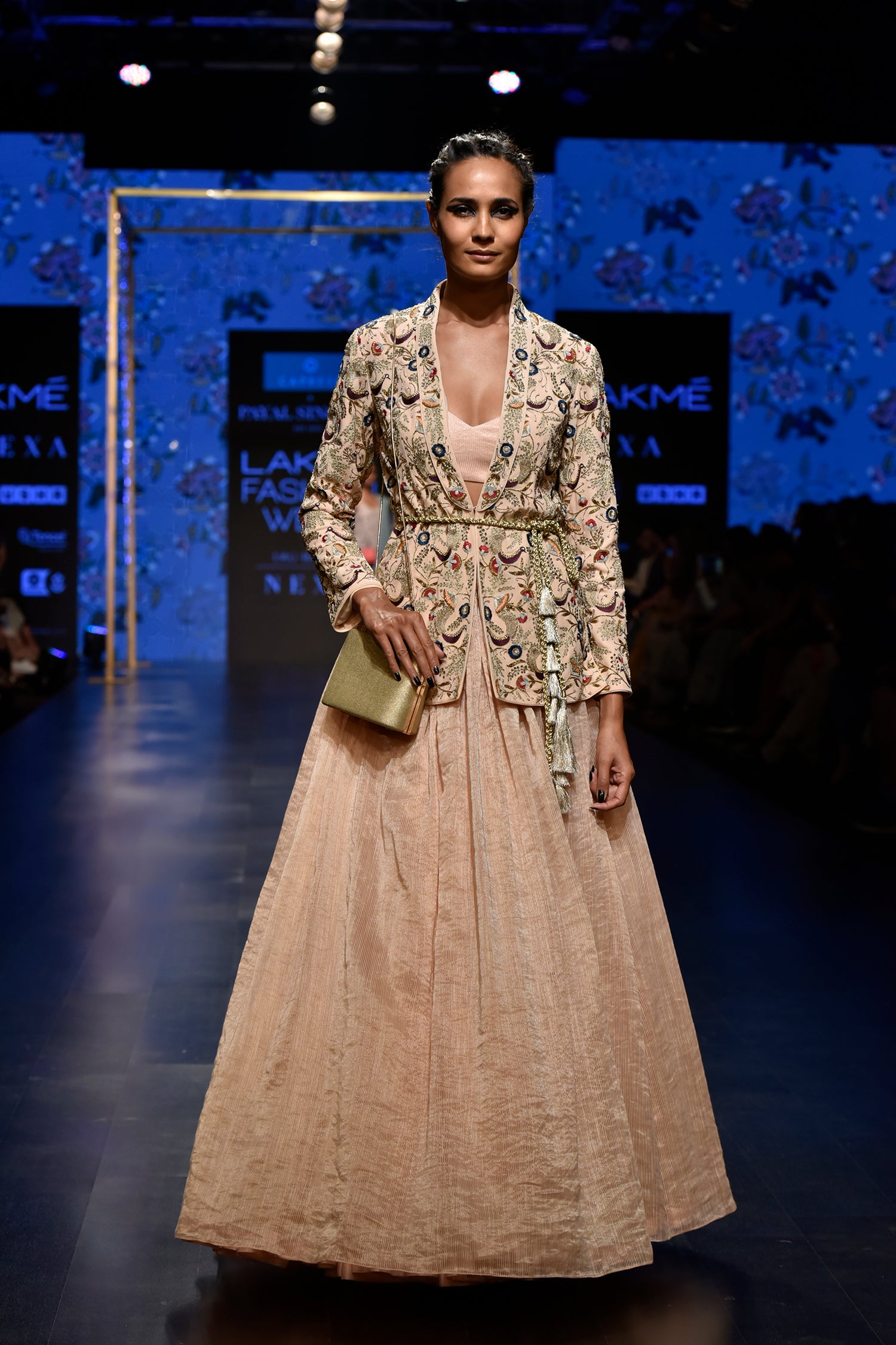 Payal Singhal Diyora Jacket Skirt Set
