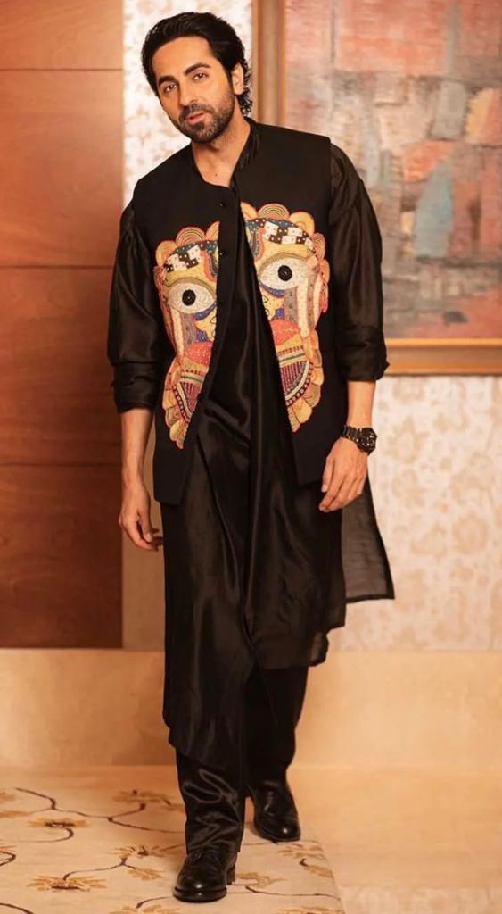 Ayushman Khurana In Anamika Khanna Menswear