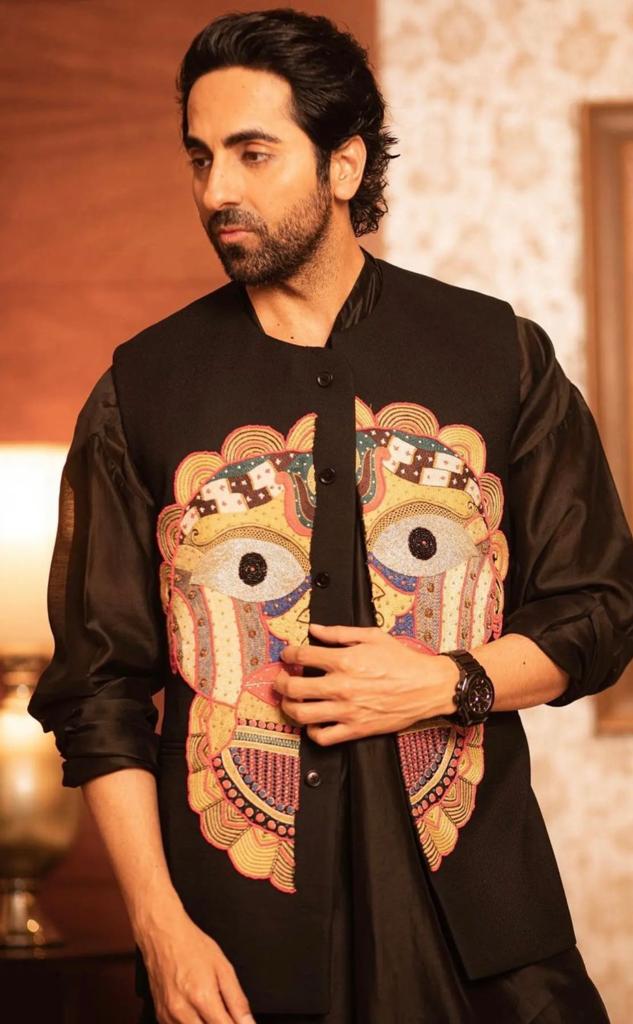 Ayushman Khurana In Anamika Khanna Menswear