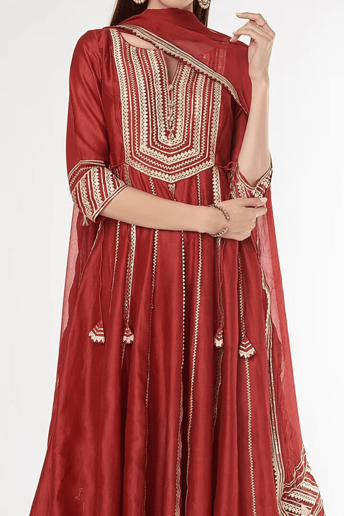 Esha Koul - Anarkali set - The Grand Trunk