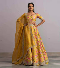 Load image into Gallery viewer, Anushree Reddy -  Printed lehenga set - The Grand Trunk