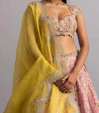 Load image into Gallery viewer, Anushree Reddy Nayab Lehenga set - The Grand Trunk