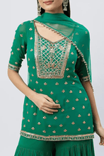 Load image into Gallery viewer, Esha Koul -Kurta with layered sharara set - The Grand Trunk