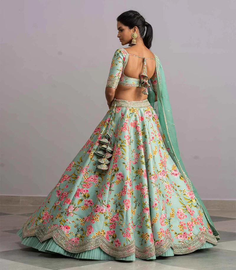 Anushree Reddy -  Printed lehenga set - The Grand Trunk
