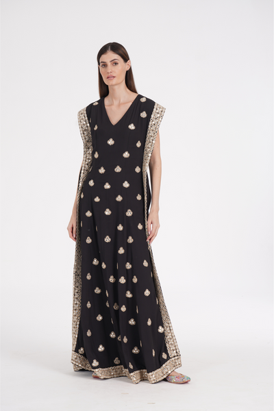 Cold black kaftan - The Grand Trunk