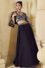 Load image into Gallery viewer, Aru Skirt Set- Black - The Grand Trunk