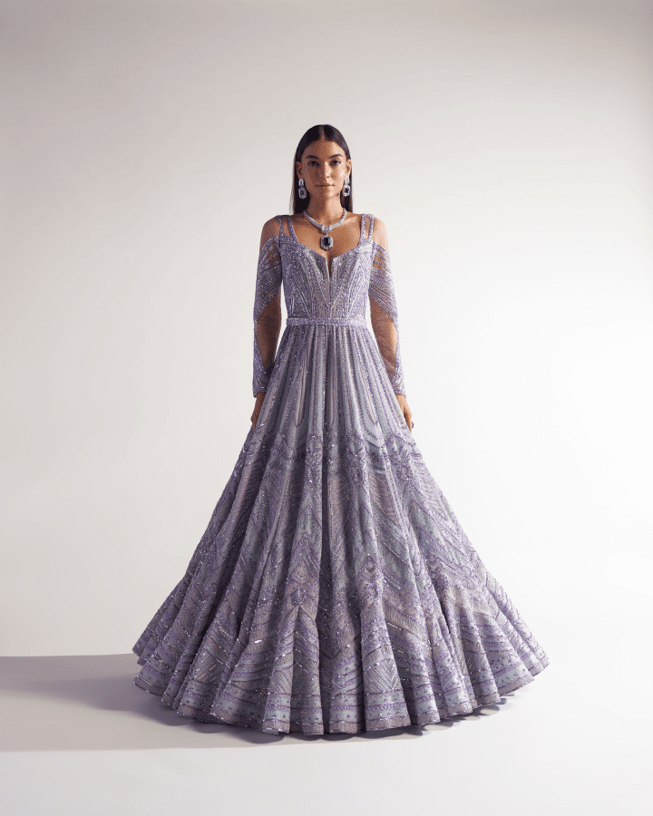 Sulakshana Monga Flair Ball gown - The Grand Trunk