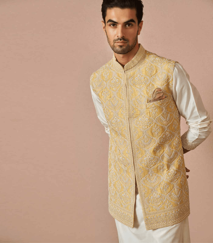 Anushree Reddy - Rawsilk rawsilk bandi set - The Grand Trunk