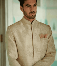 Load image into Gallery viewer, Anushree Reddy - Pearl floral embroidered sherwani set - The Grand Trunk