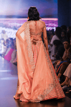 Load image into Gallery viewer, Zahira Pink &amp; Peach 2 tone lehanga set - The Grand Trunk