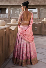 Load image into Gallery viewer, Nura Lehenga - Blush - The Grand Trunk