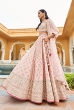 Load image into Gallery viewer, MOHINI LEHENGA - BLUSH - The Grand Trunk