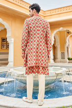 Load image into Gallery viewer, Kairav nehru jacket - beige - The Grand Trunk
