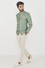 Load image into Gallery viewer, Mir Bandhgala - Sage Green - The Grand Trunk