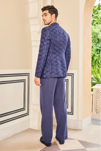 Load image into Gallery viewer, Morad Bandhgala-Navy - The Grand Trunk