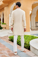 Load image into Gallery viewer, Aabhav Kurta - Off White - The Grand Trunk