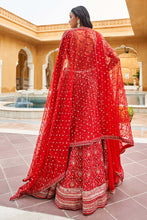 Load image into Gallery viewer, ADAKARA LEHENGA - RED - The Grand Trunk