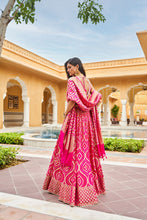 Load image into Gallery viewer, Shukra Lehenga Set - Hot Pink - The Grand Trunk