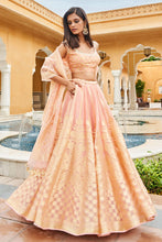 Load image into Gallery viewer, Zaina Lehenga Set - Blush - The Grand Trunk