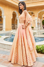 Load image into Gallery viewer, Zaina Lehenga Set - Blush - The Grand Trunk