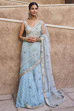 Load image into Gallery viewer, Akasa Gharara Set - Powder Blue - The Grand Trunk
