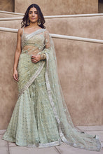 Load image into Gallery viewer, Pavitra Gharara Set - Sage - The Grand Trunk